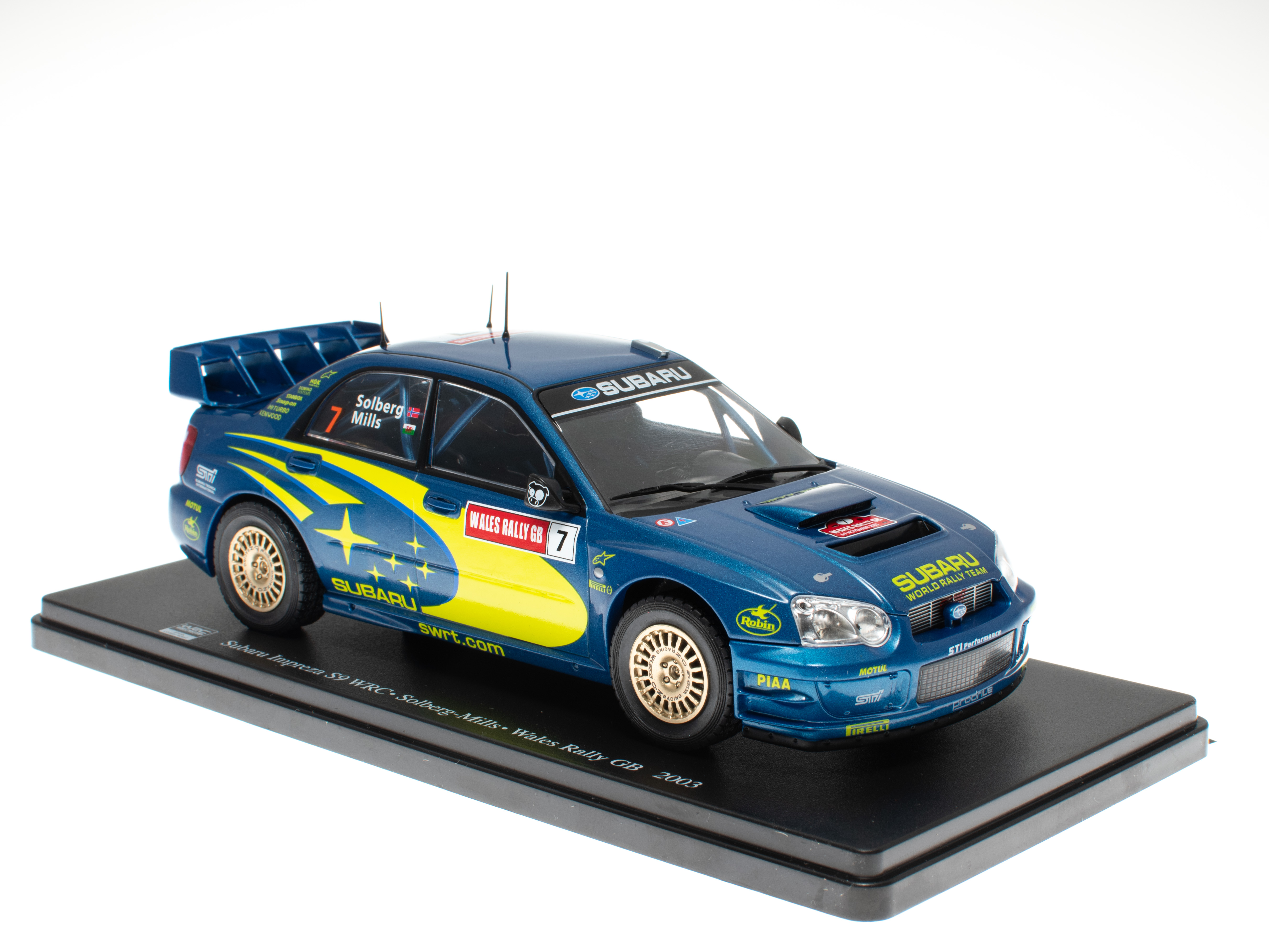 Subaru Impreza S9 WRC - Solberg - Mills - Wales Rally GB 2003