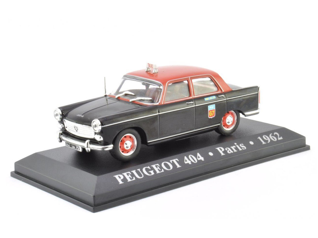 Peugeot 404 - Paris - 1962