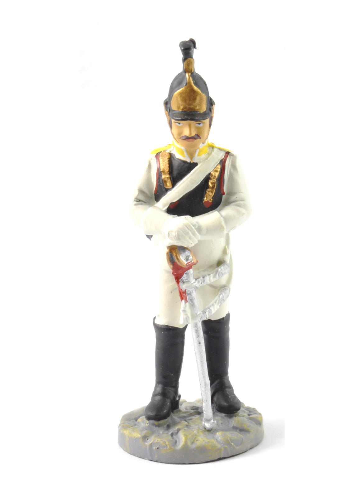 Private of Astrakhan Cuirassier regiment in dress uniform, 1812
