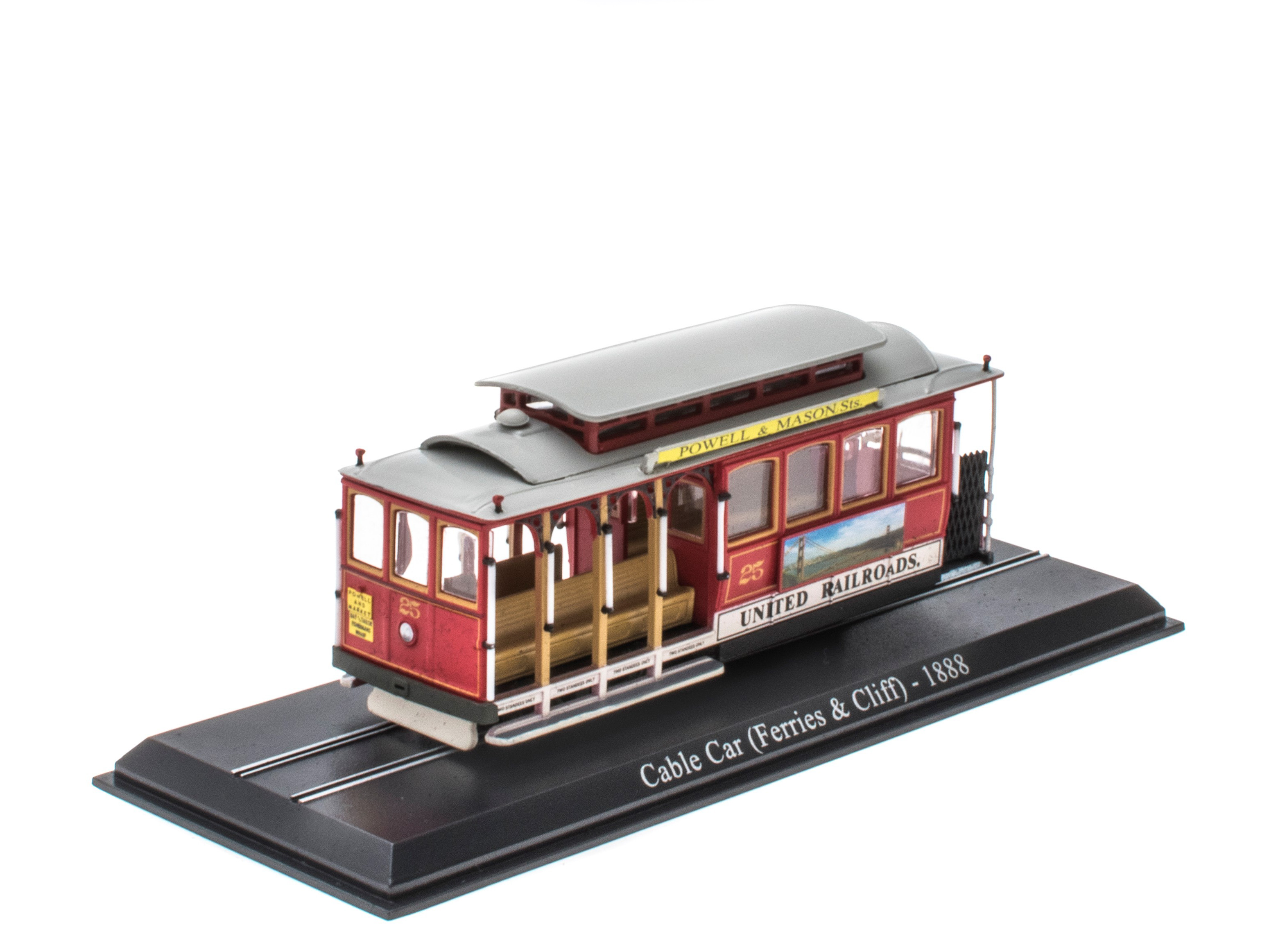 Cable Car (Ferries & Cliff) - San Francisco 1888 - Limited Edition